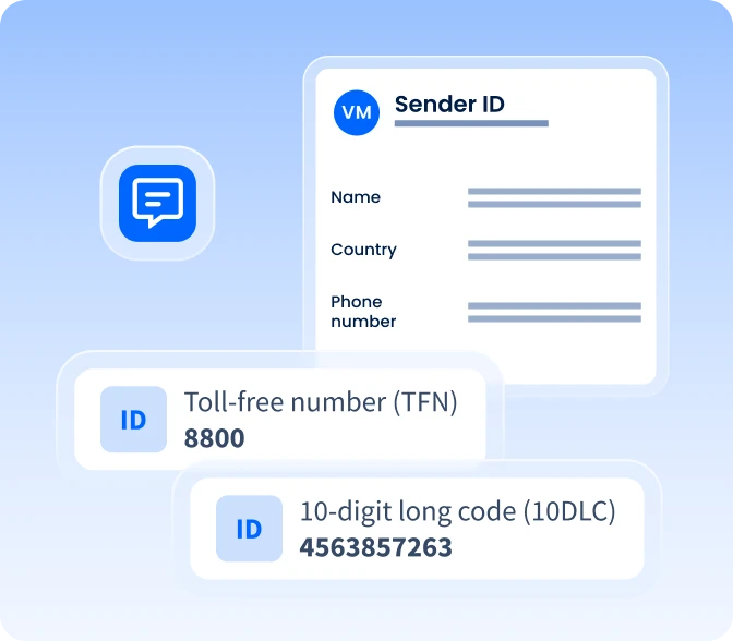 Long and Short Code Sending IDs