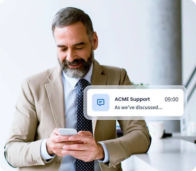 Post-Call SMS Delivery